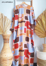 Printed Cotton Dress Blocks